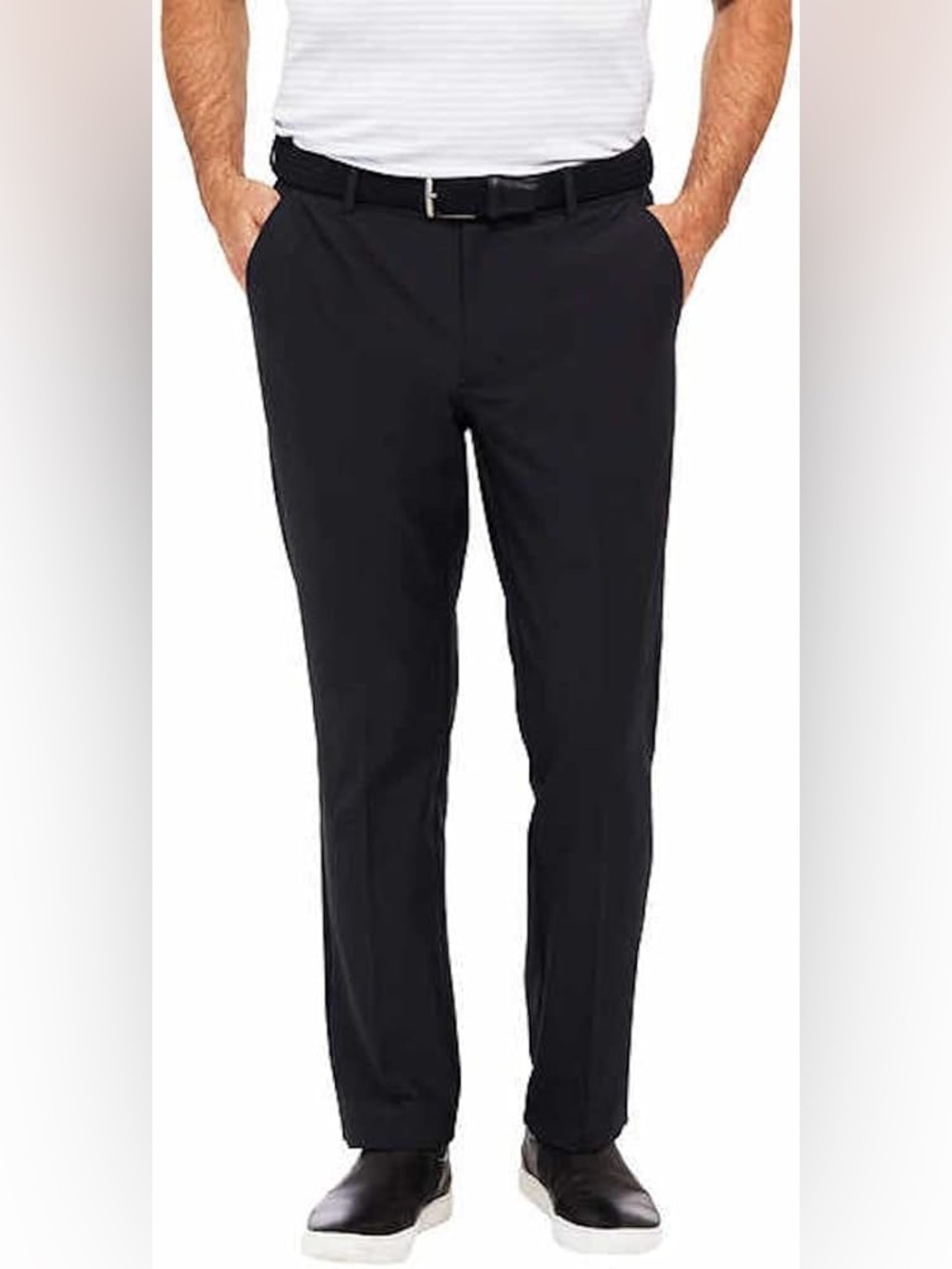 Men’s Greg Norman ML75 Microlux Stretch Pants in Black Size 34x32 Retails: $70